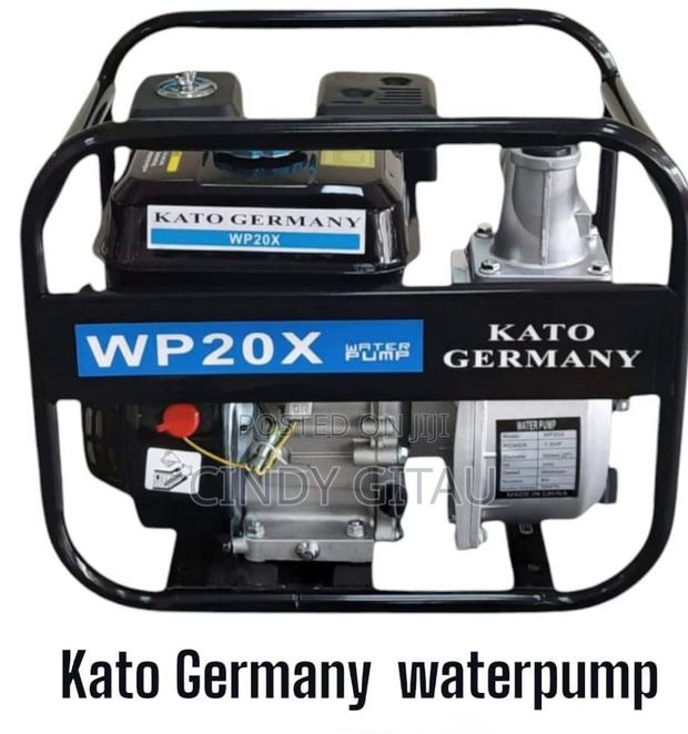 Heavy Duty Kato Germany Wp20x Gasoline Water Pump 3"