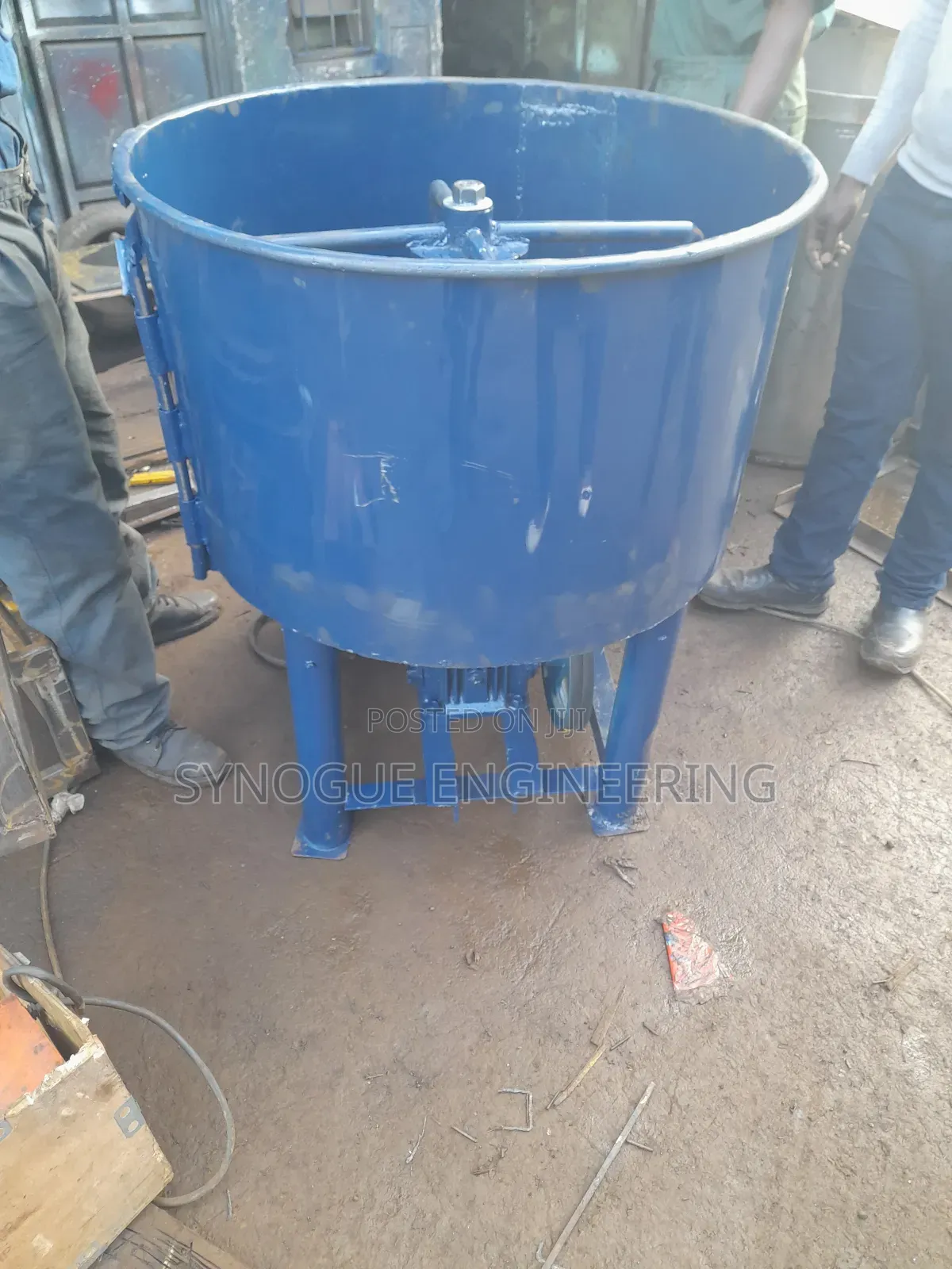 Concrete Pan Mixer