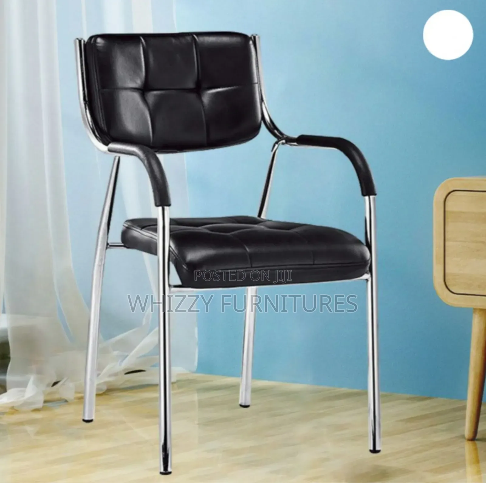 Leather Padded Visitors Seat