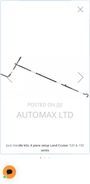 4 Piece Jack Handle/Spare Wheel Winder. For Prado J150/J120