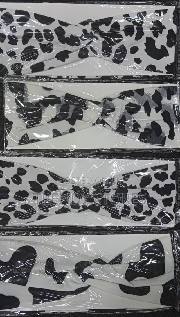 Black and White Head Band - main view