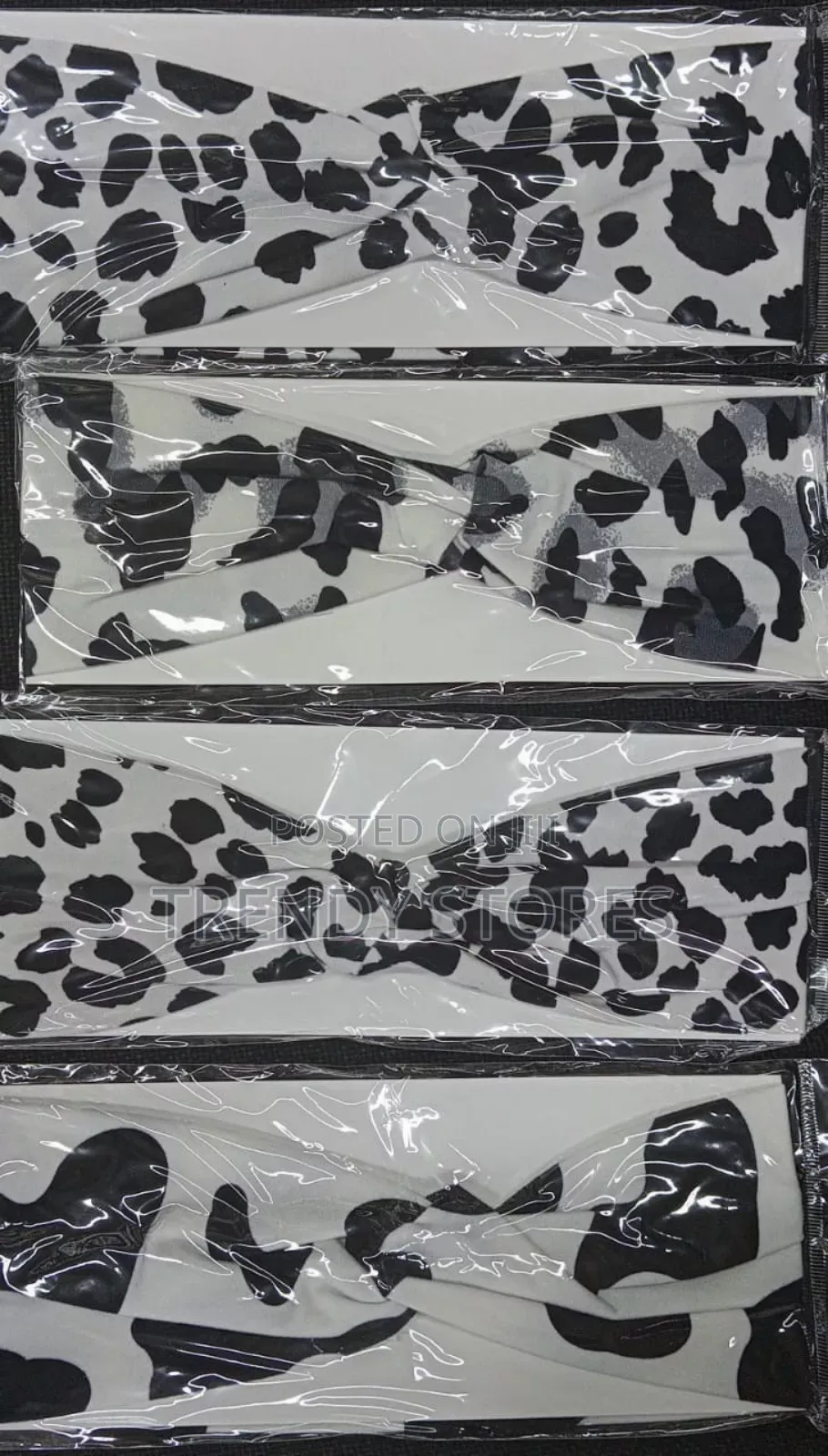 Black and White Head Band