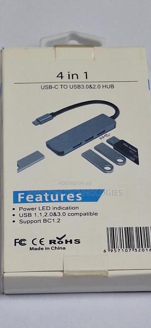 Type C To USB Adapter 4 In 1 Adapter - thumbnail 2