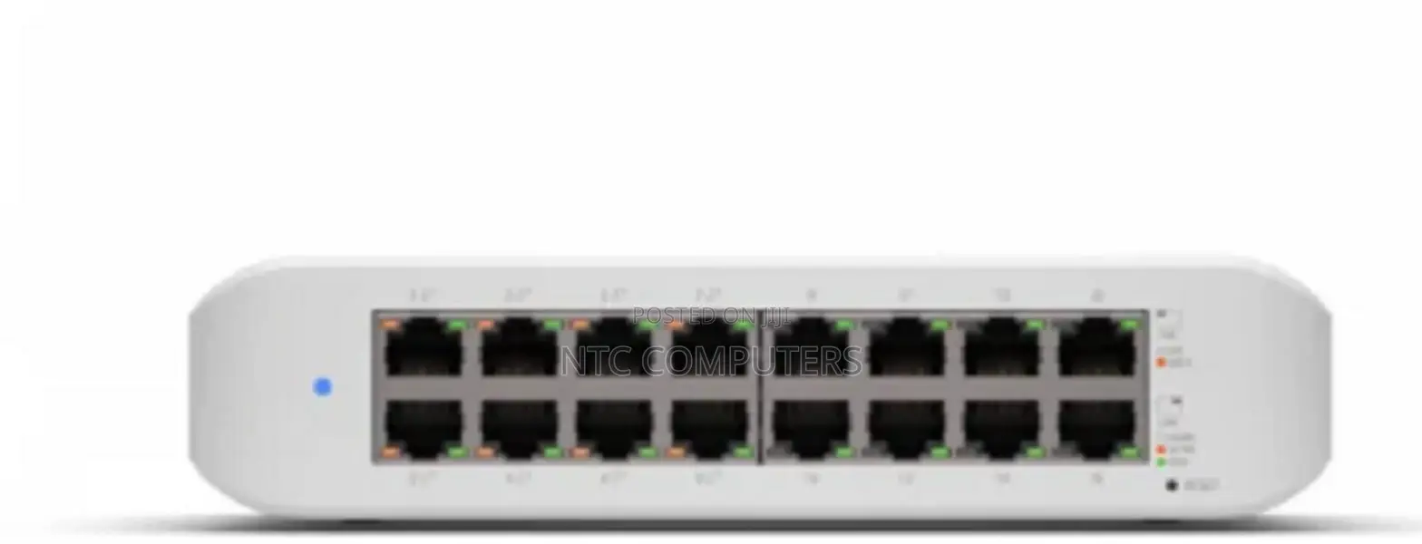 Ubiquiti 16 Ports Switch Lite Usw-Lite-16-Poe, (8) Gbe Poe+
