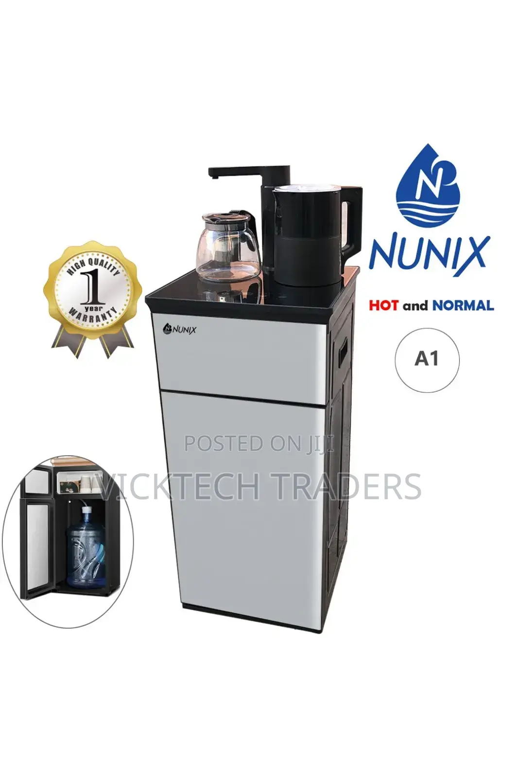 Water Dispenser/Nunix A1 Bottom Load Hot and Normal