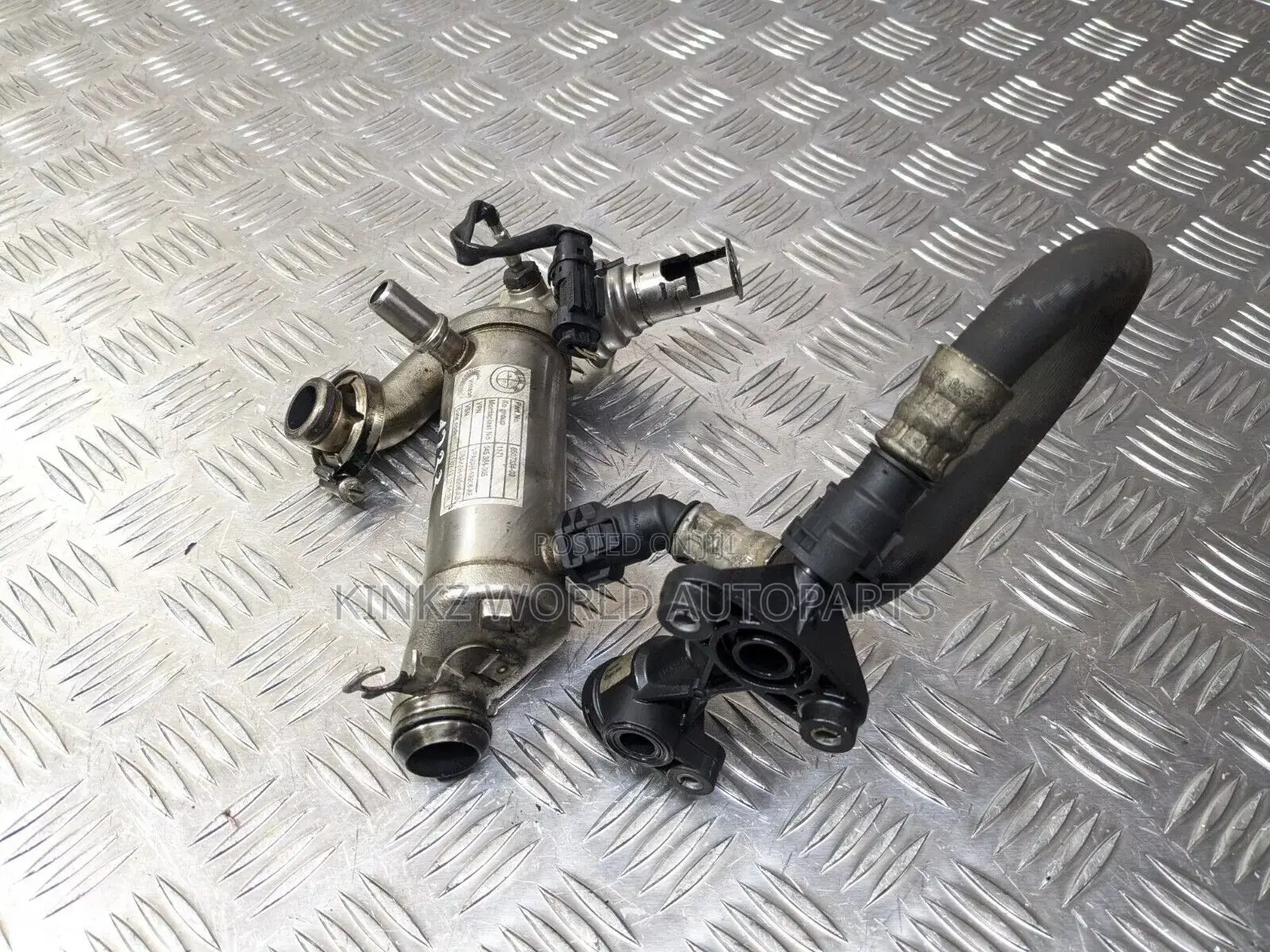 BMW E70 X5 Egr Valve Cooler 3.0D N57D30A DIESEL 8507334 2011