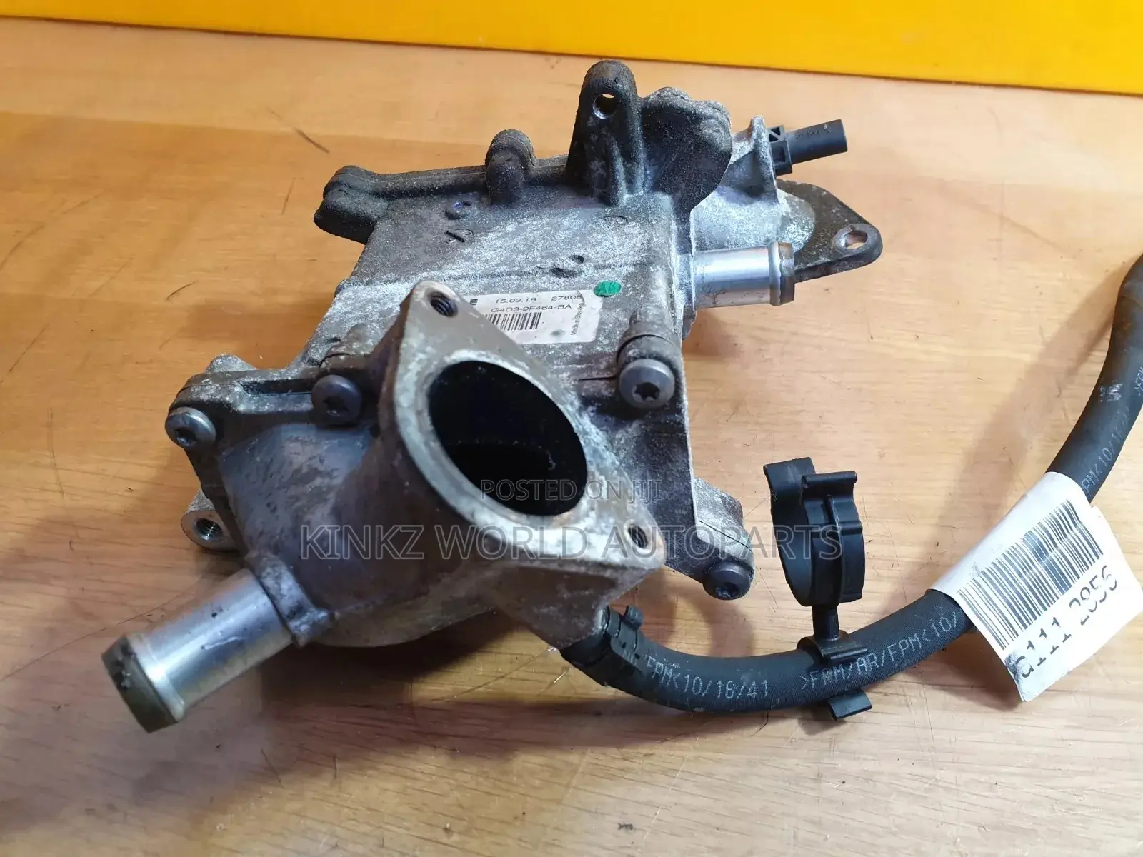 Range Rover Evoque Egr Valve Cooler G4d39f464ba L538 2015