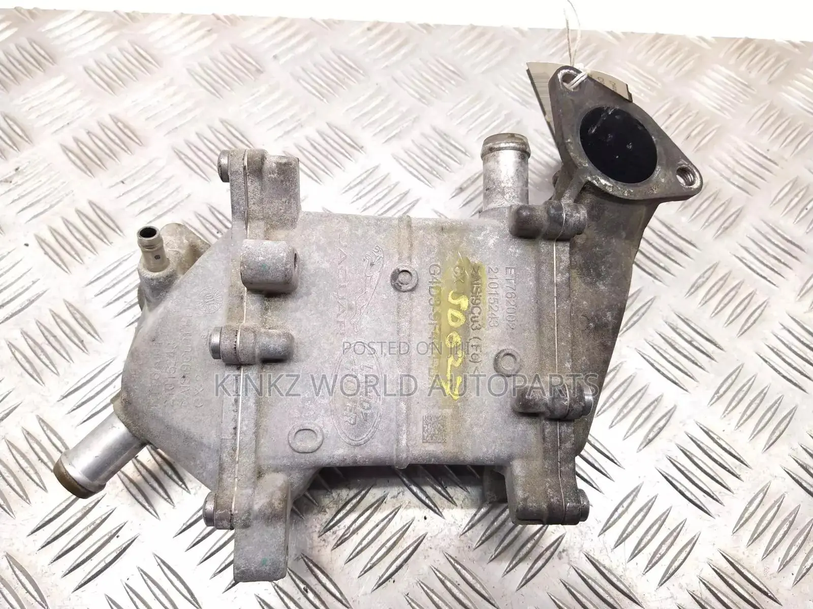 Range Rover Evoque Egr Valve Cooler G4d39f464ba L538 2015