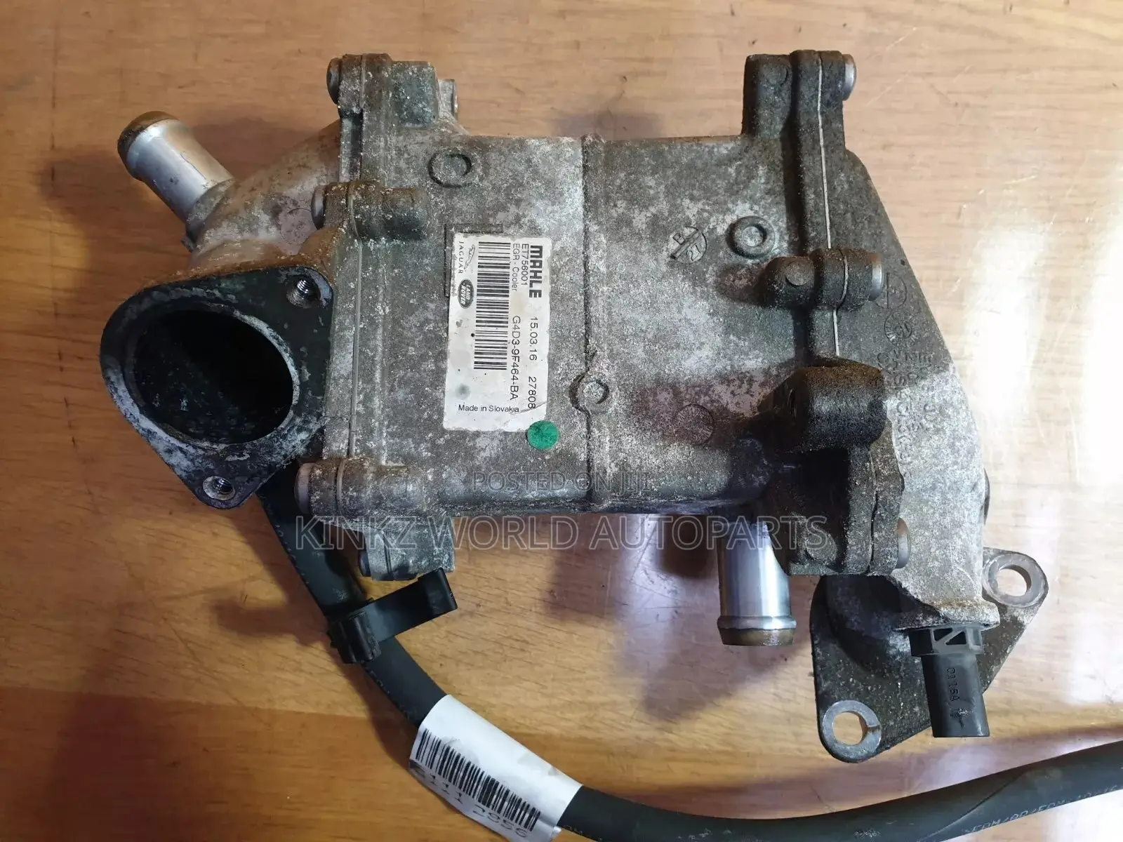 Range Rover Evoque Egr Valve Cooler G4d39f464ba L538 2015