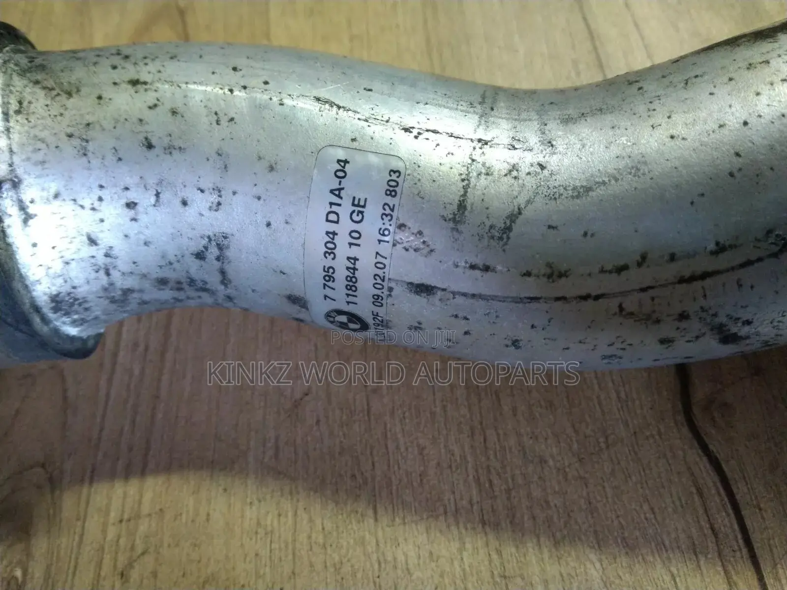 BMW Diesel Turbo Intercooler Tube Pipe Hose M47N E90 7795304