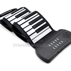 Portable 61 Keys Roll Up Piano Kids Foldable Piano - thumbnail 2