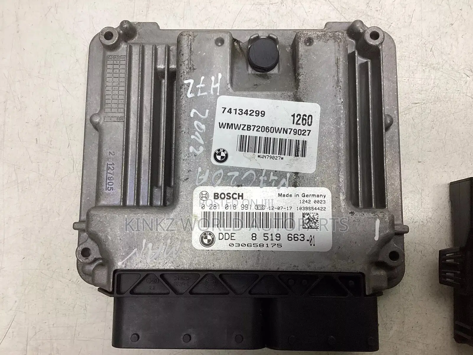 Mini Cooper SD R56 R60 R61 N47 2.0 Ecu KIT Dde Cas 3 Key