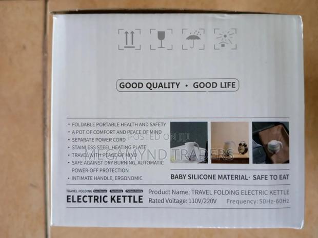 Travel Folding Kettle/Electric Silicon Kettle Heater - thumbnail 6