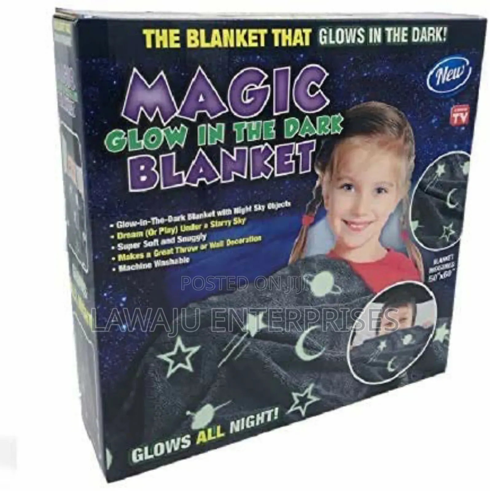 Magic Glow in the Dark Fleece Blanket