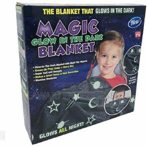 Magic Glow in the Dark Fleece Blanket - main view
