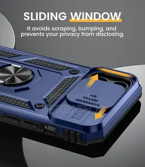 Kickstand iPhone 12 Pro Case With Camera Lens Cover Screen