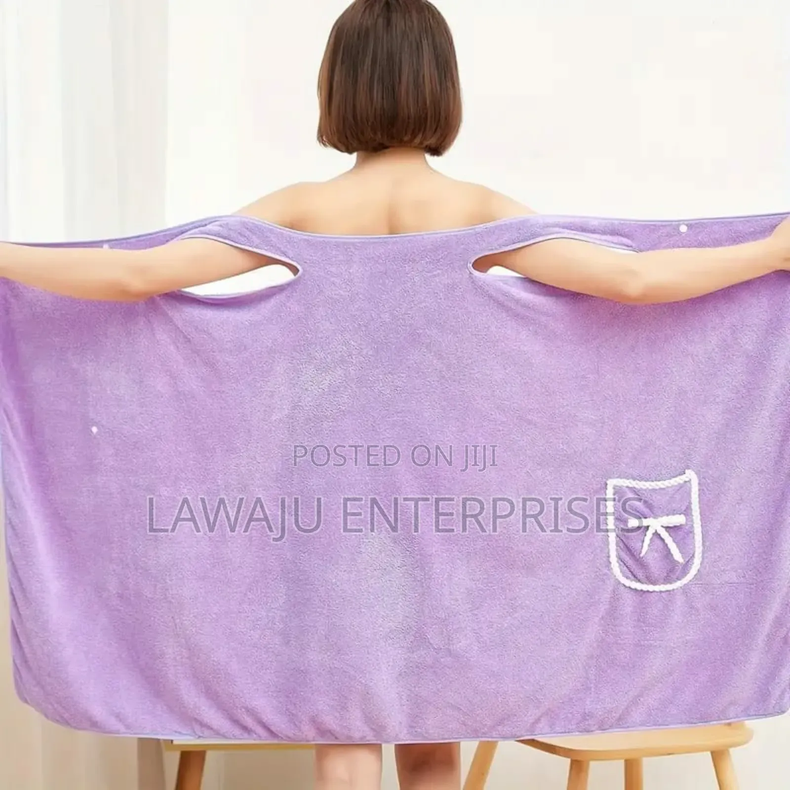 Purple Wearable Towel