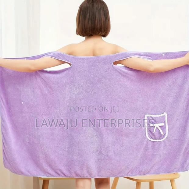 Purple Wearable Towel