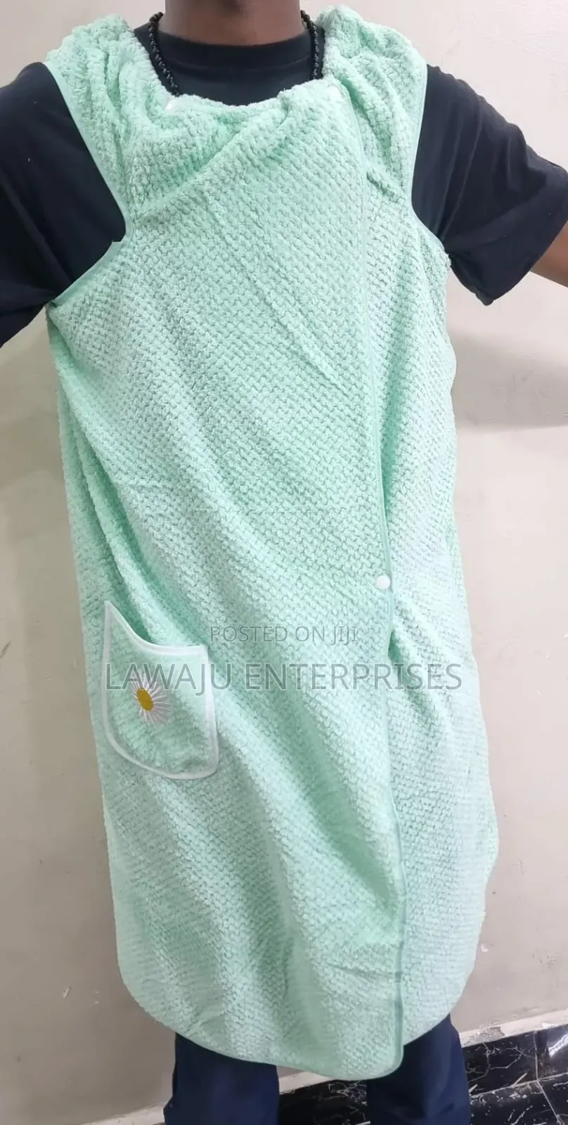 Green Wearable Towel