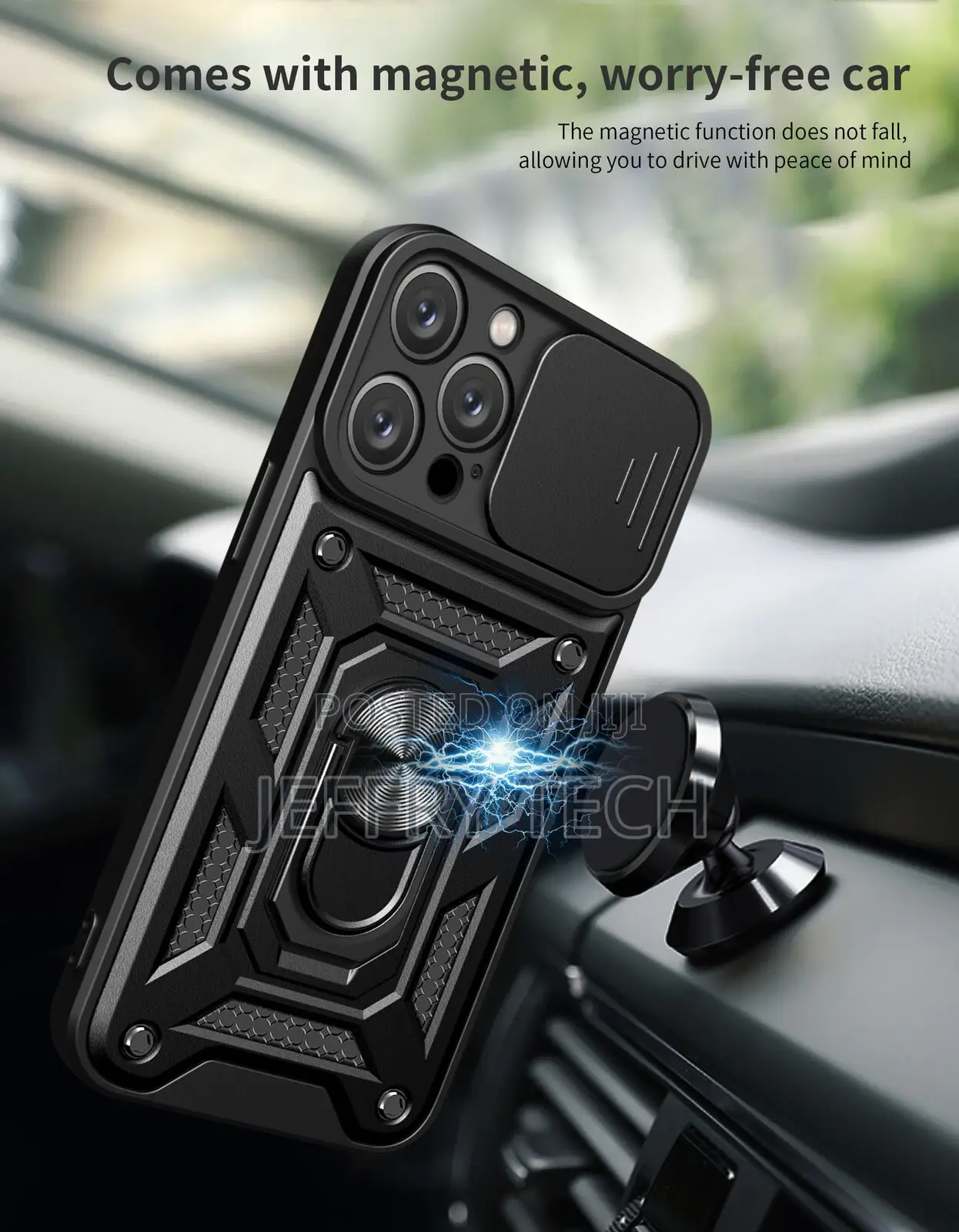 Phone Case Shockproof Hard Cover for iPhone 15 Pro Max 14 Pr