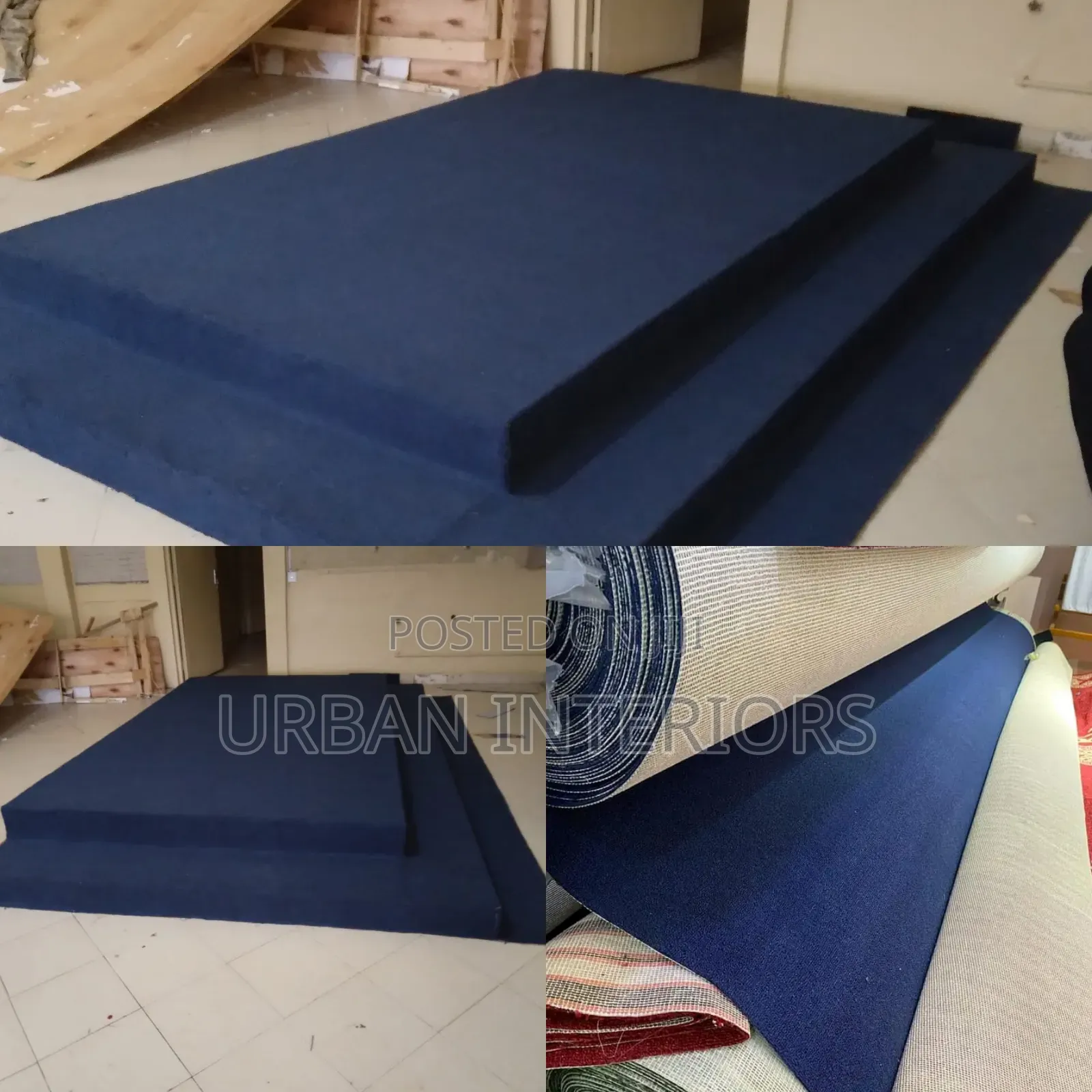 Navy Blue Wall to Wall to Carpets 4mm