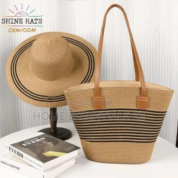 *Quality Non-Wooven Combo Summer Bag Hat* - thumbnail 2