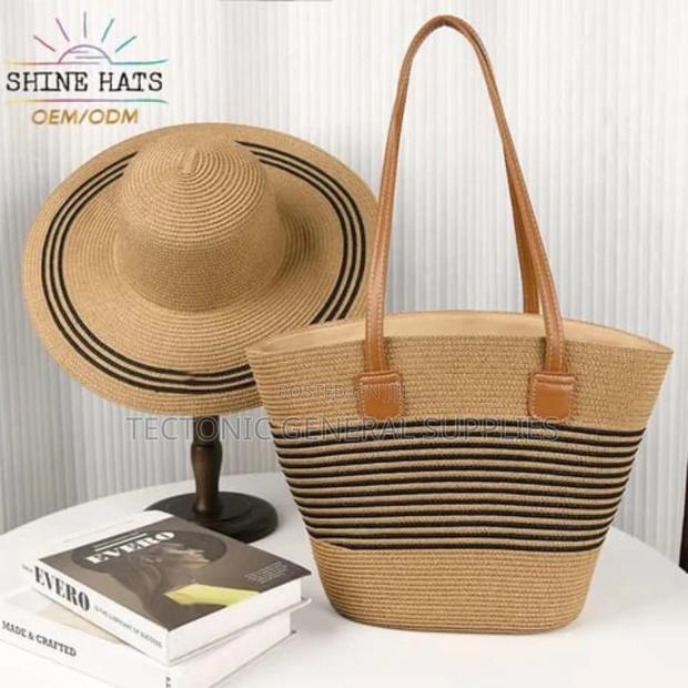 *Quality Non-Wooven Combo Summer Bag Hat* - thumbnail 4