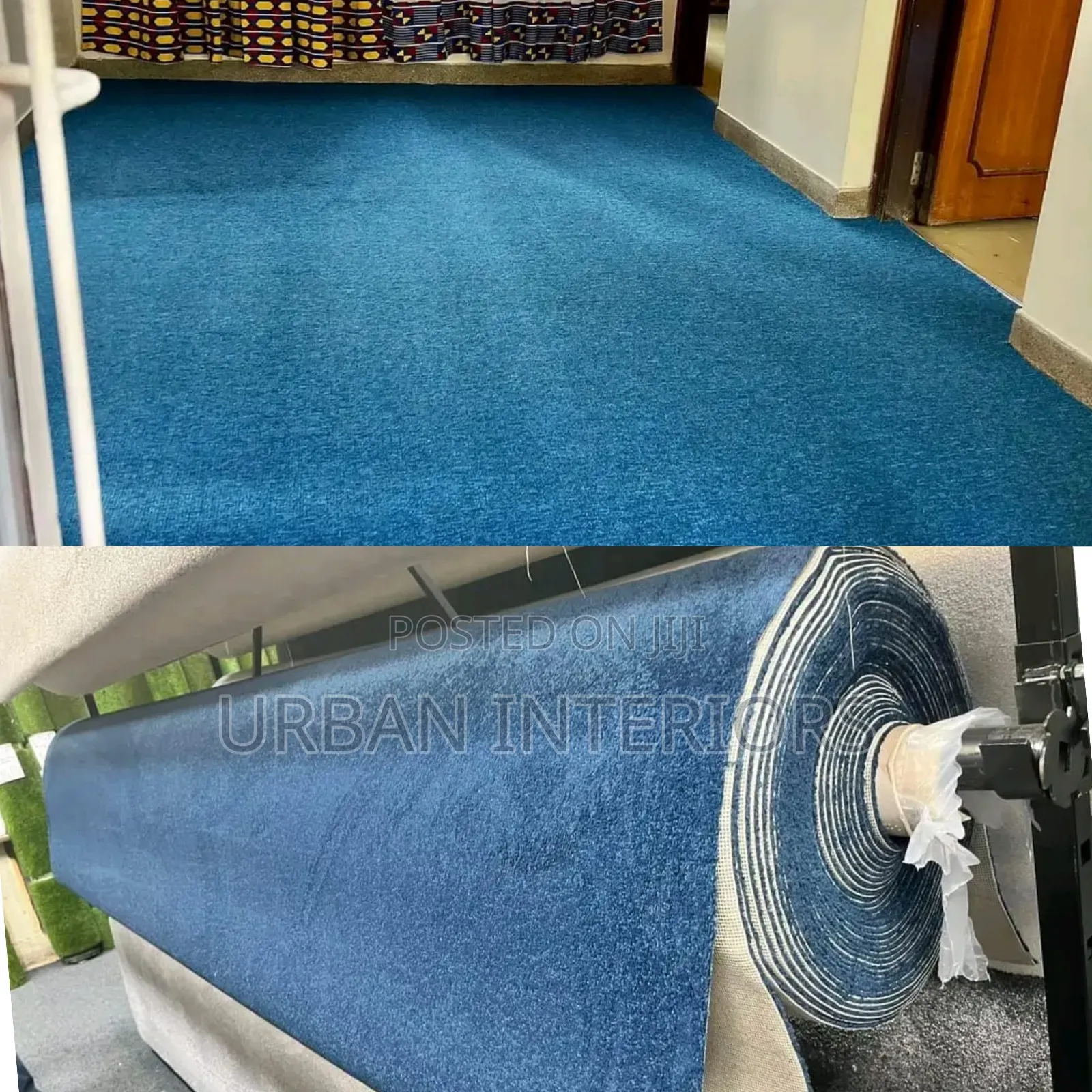 Wall to Wall Carpets Light Blue 4mm