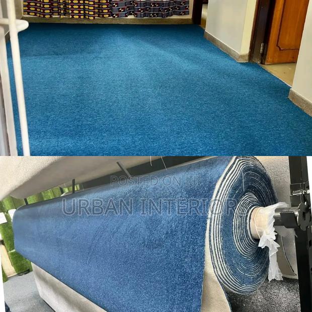 Wall to Wall Carpets Light Blue 4mm