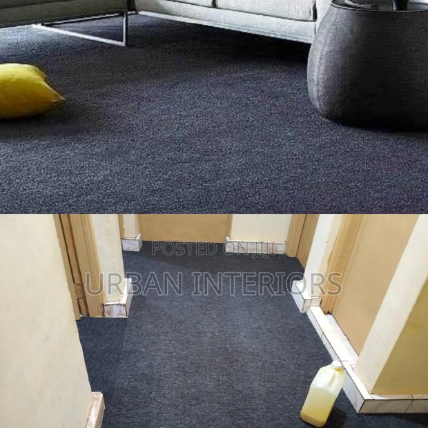 Dark Grey Wall to Wall Carpets 4mm Delta