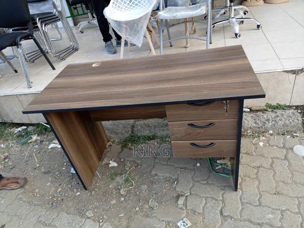 Three Draws Office Desk - main view