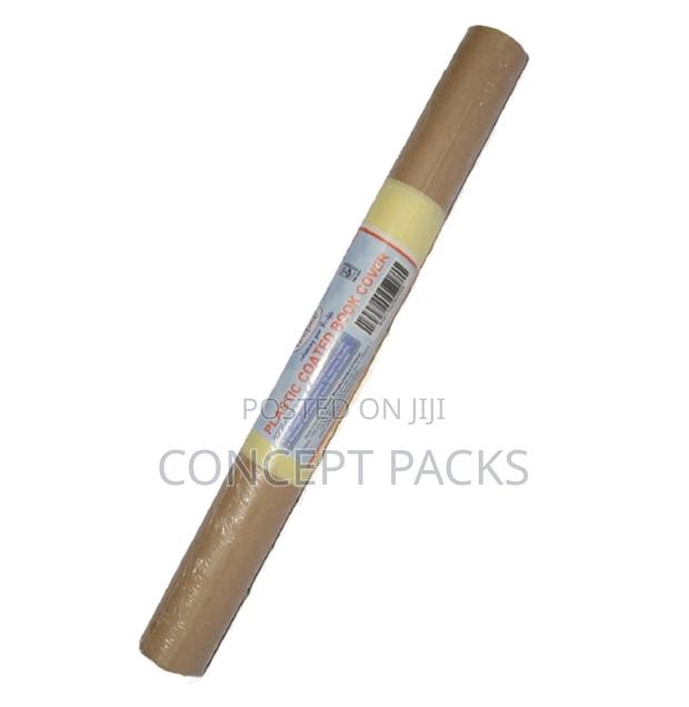 24pcs Brown Coated / Laminated Book Cover - main view