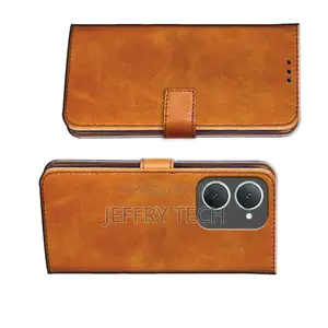 Vivo Y03 Flip Cover | Premium Leather Finish Flip Cover |Com