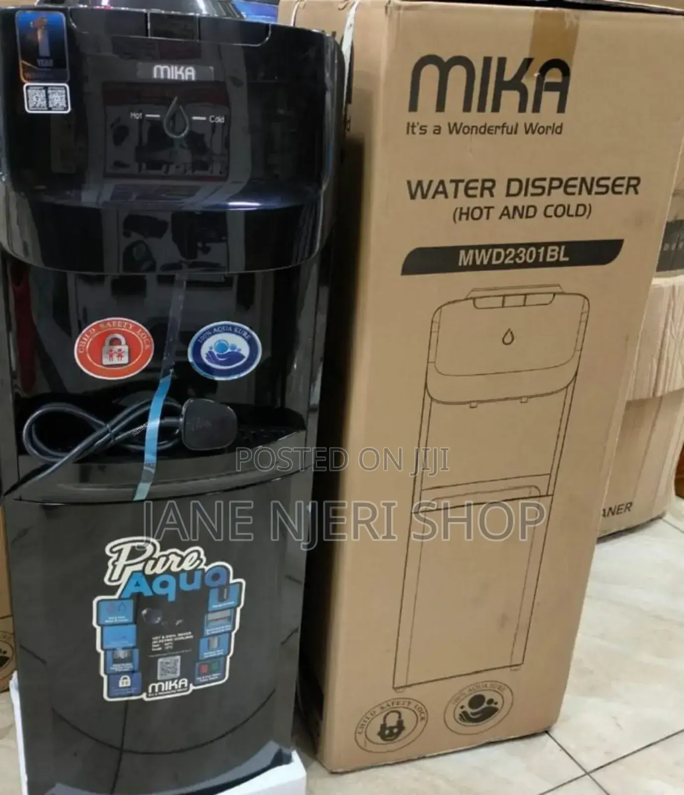 Mika Hot and Cold Dispenser H/C-M/Kb