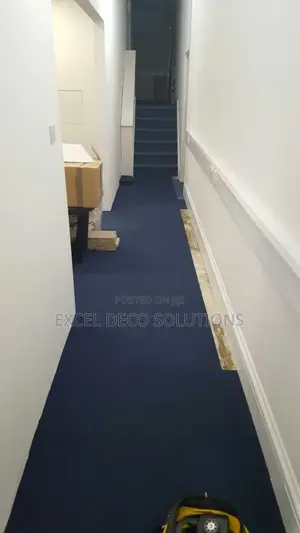 Durable Design Dark Blue Delta Wall to Wall