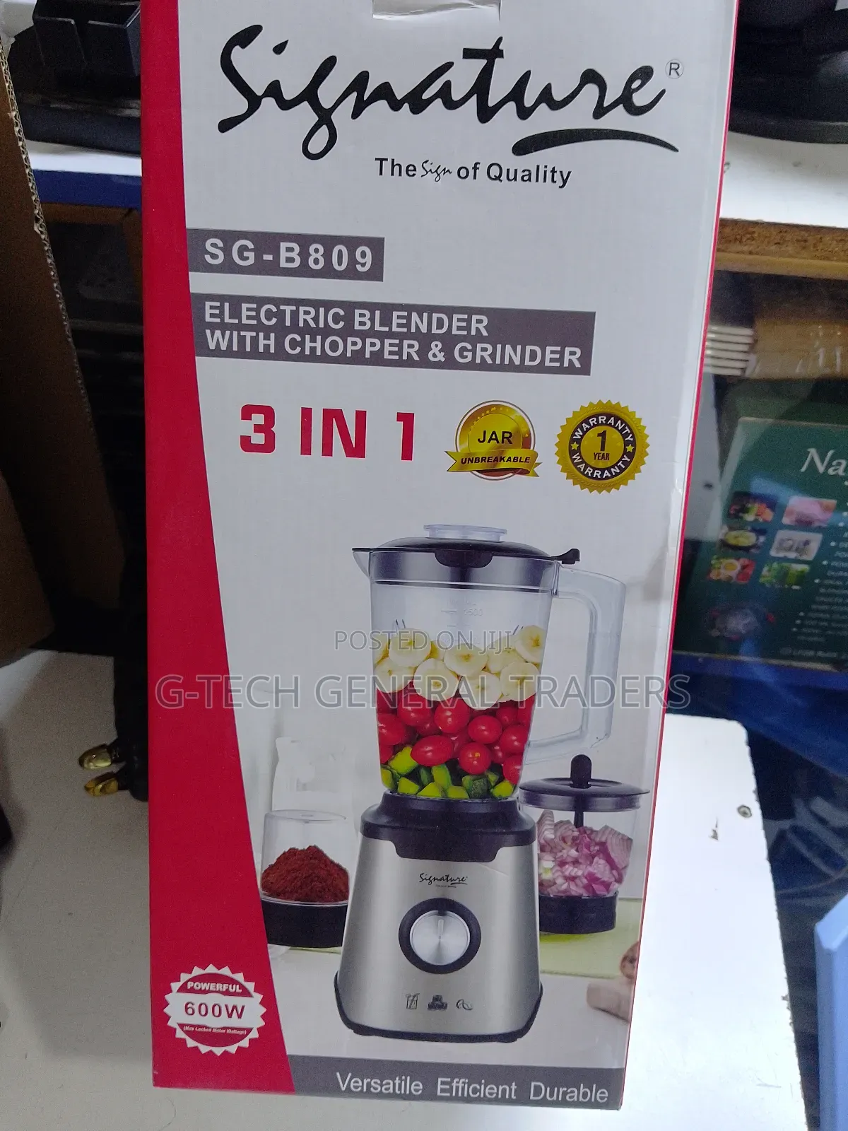 Signature SG-B809 3in1 Electric Blender