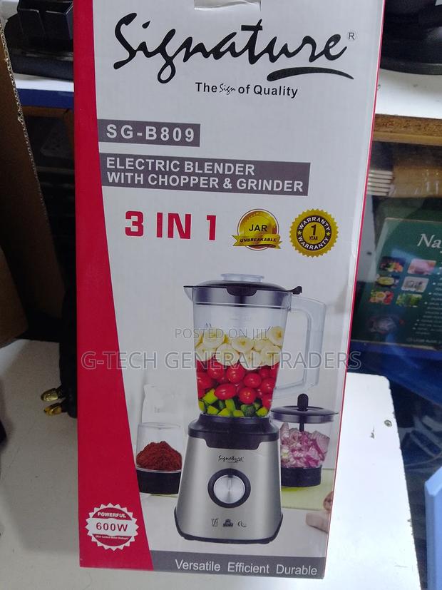 Signature SG-B809 3in1 Electric Blender