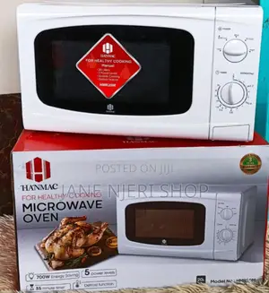 20l Hanmac Manual White Microwave
