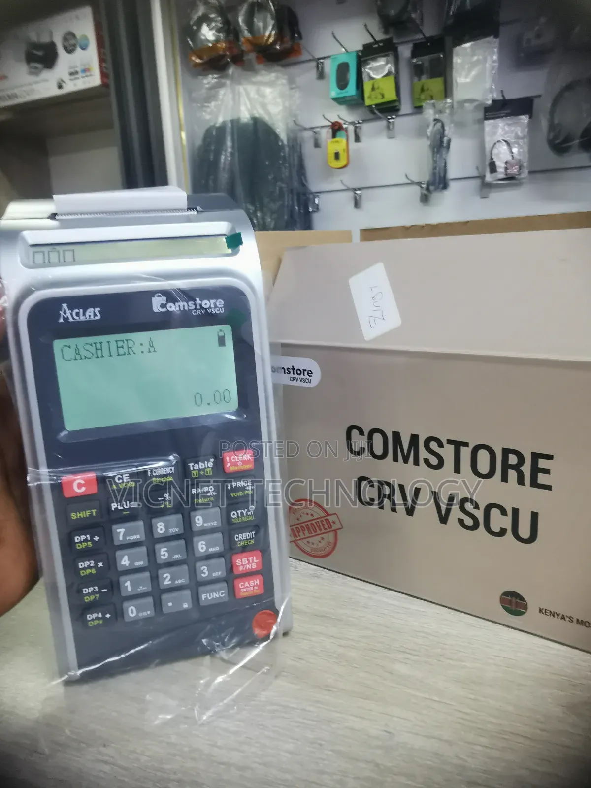 Etims CRV Vscu Keypad Etr Receipt Machine
