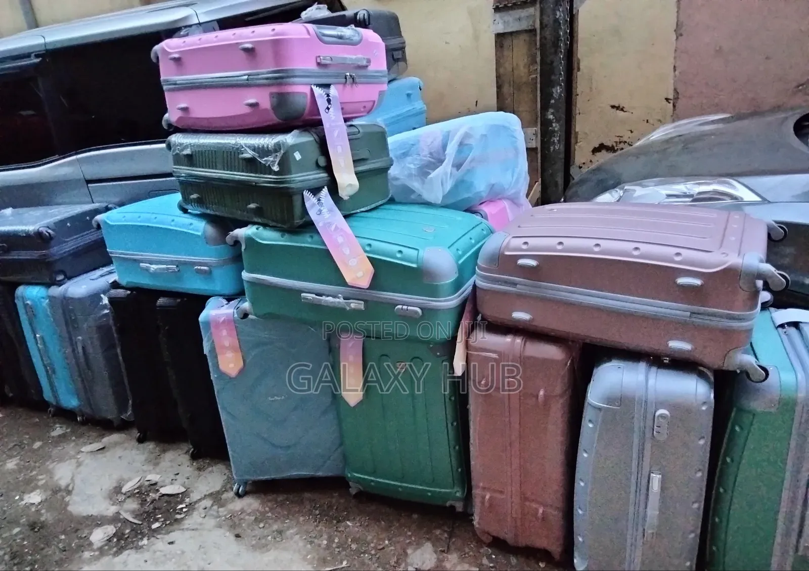 3 in 1 Rubber Travel Suitcase.