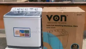 Von Washing Machine Twin Tub 13kgs