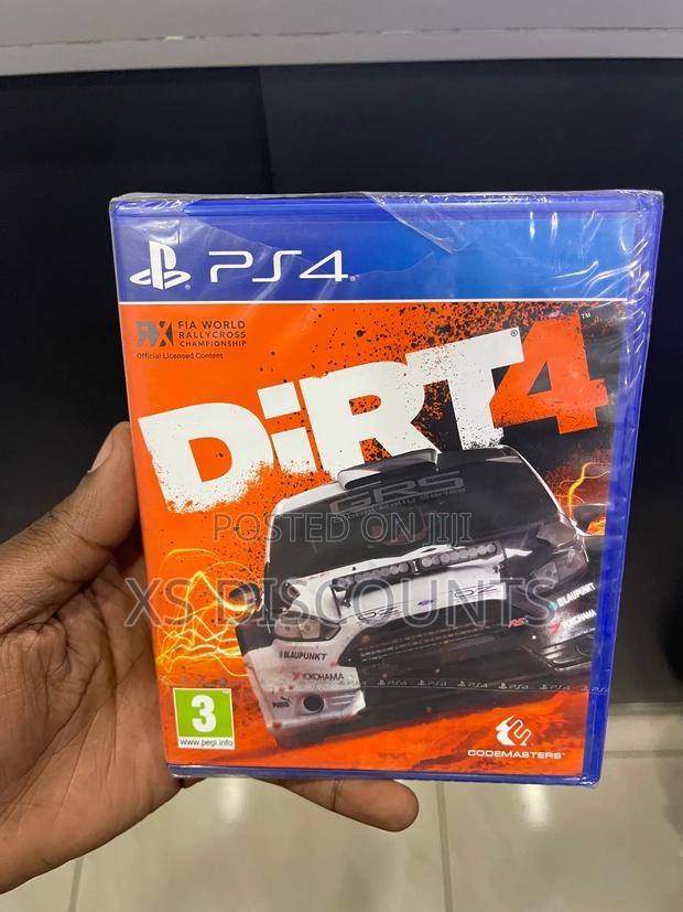 Dirt 4 Ps4 - main view