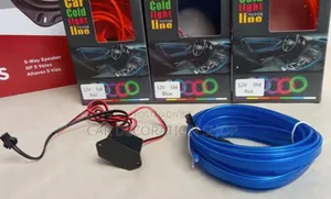 Blue 5m Cold Dashboard Night Glow Lights