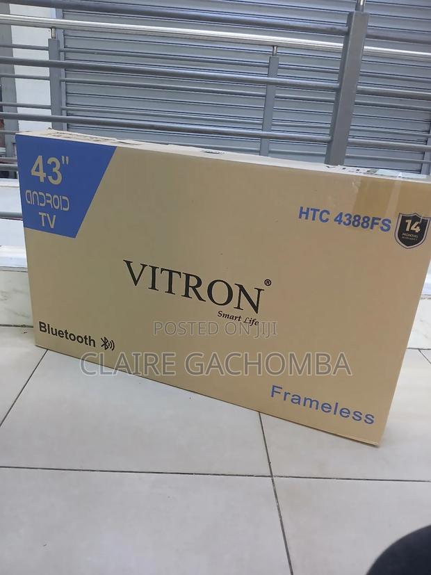 Vitron 43" Inch Smart Clear Android Tv Netflix,Youtube - thumbnail 3