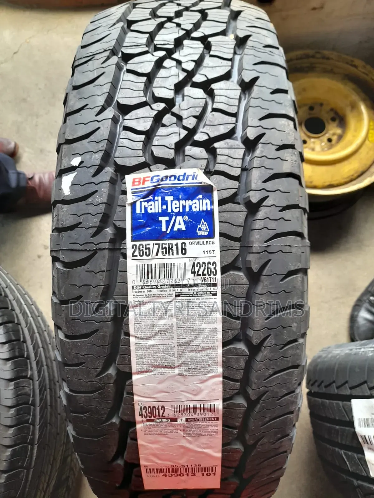 Bf Goodrich Tyres Brand New Tyres Size 265/75r16