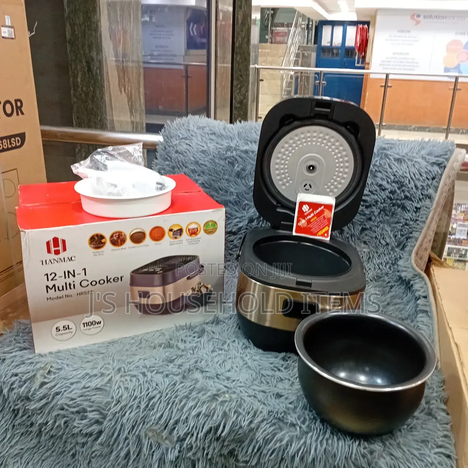 12 in 1 Multi Cooker 5.5L