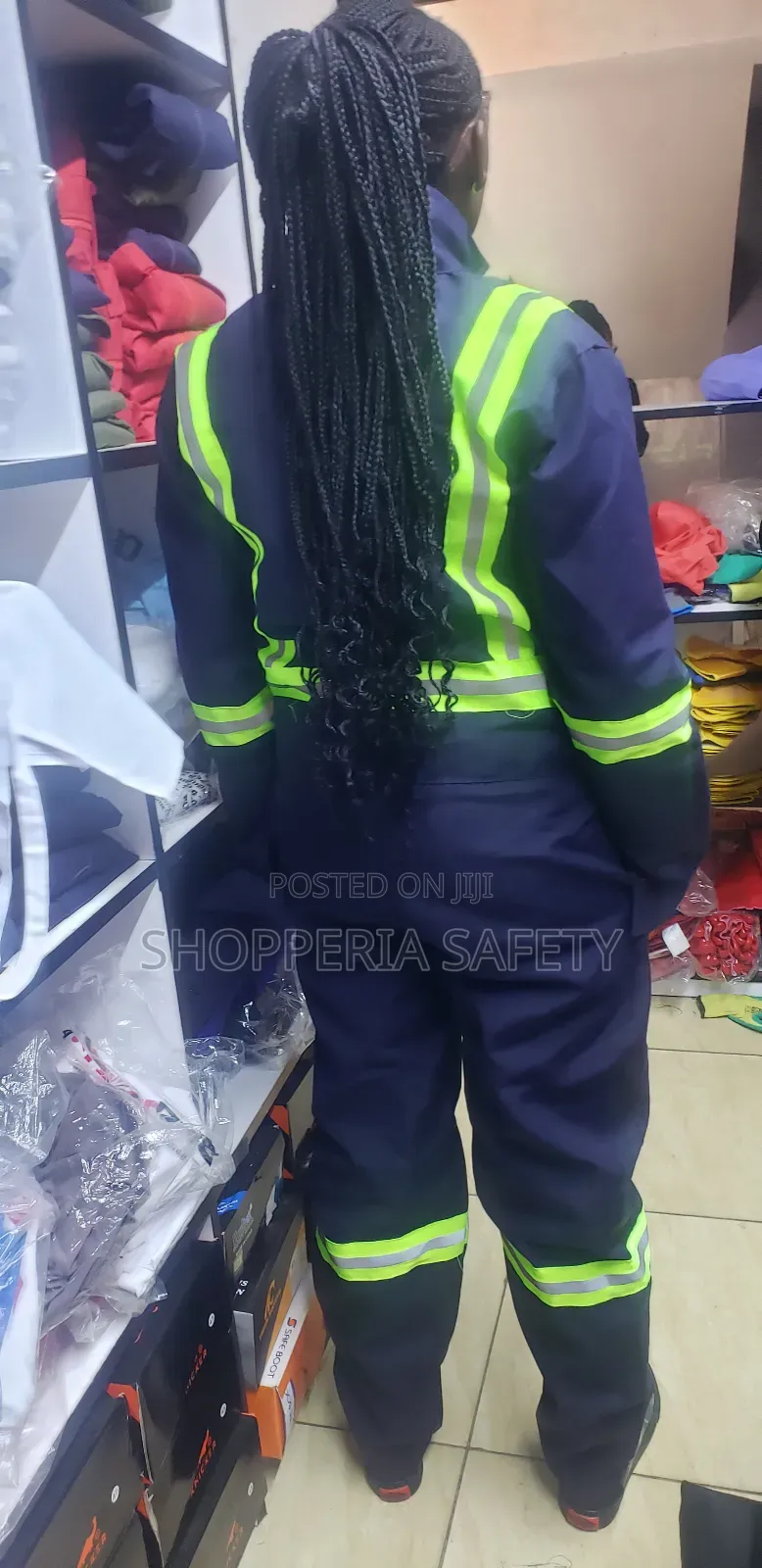 Navyblue Reflective Overall