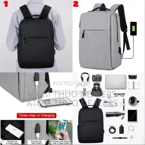*Laptop Bag With External Usb Socket