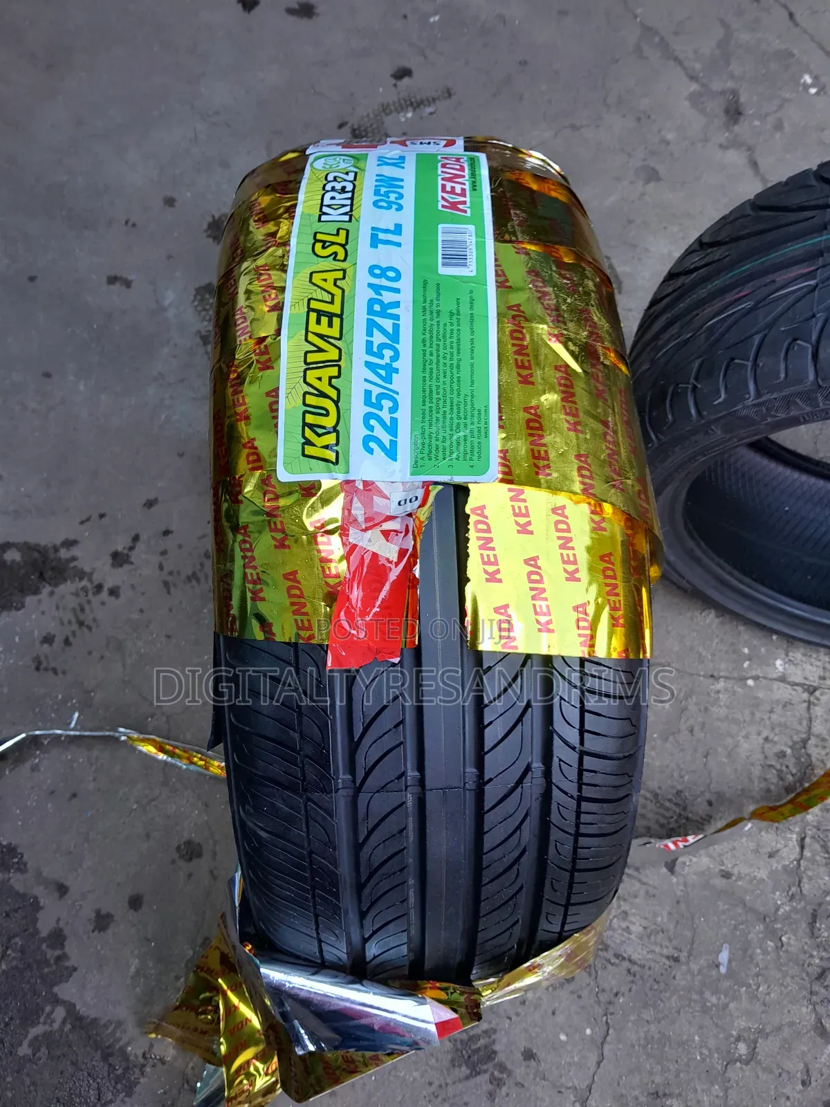 225/45r17 Kenda Klever Tyres Kr32 Brand New