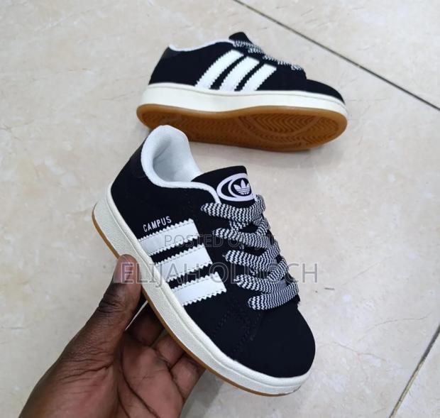 Kids Adidas Campus Sneakers - main view